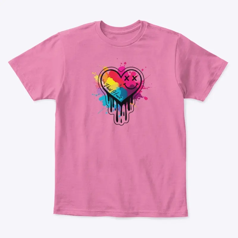 Kids color explosion tee